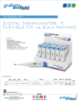 Product Sheet - Thermometer,  60 Second, Bulk